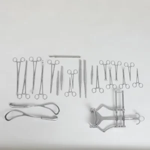 Professional Tonsil Surgical Instruments Set Medical Stainless Steel ENT Surgery Kit