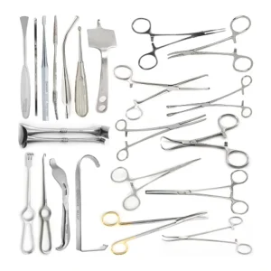 Professional Use in Hospitals Clinics and Operating Rooms Made From High Grade Stainless Steel General Surgery Instruments Set