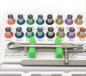 Prosthetic Universal Dental Implant Tools Kit Torque Wrench Screw Drivers Hand Use Class I Instrument