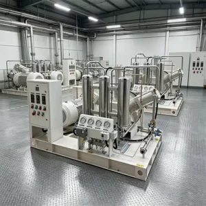 Quiet Portable Oil Free Reciprocating 30Nm3 h 50Nm3 h 60Nm3 h Medical Oxygen Compressor Industrial Gas Cylinder Filling Plant