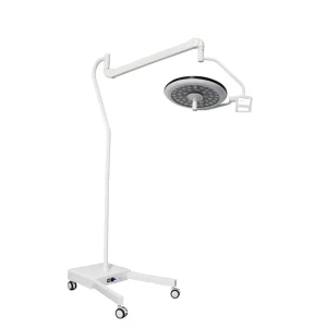 RC LED500M Electric Powered Double Dome LED Medical Surgical Lamp Touch Mobile Veterinary Operation Lighting 160000Lux