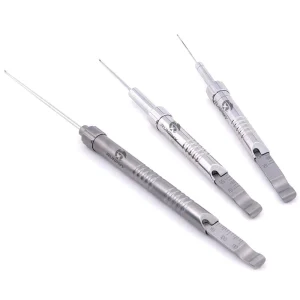 RUNPHY Veterinary Orthopedic Surgical Instruments Bone Fracture Fixation Bone Depth Gauge 30 100mm Stainless Steel for