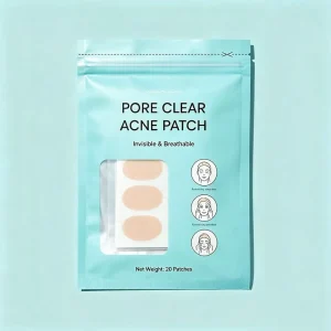 Resealable Zipper Bags for Acne Patch Packaging Dust Proof and Moisture Proof Storage for Pimple Patches Hydrocolloid Stickers