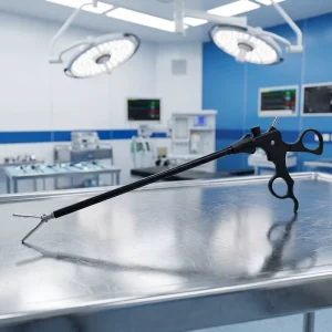Reusable 10mm Laparoscopic Instruments Straight Scissors