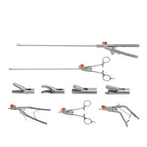 Reusable 5mm Manual Laparoscopic Needle Holder for Laparoscopy Surgery Needle Holder Forceps