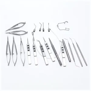 Reusable Cataract Eye Surgery 21 Pcs Cataract Eye Micro Instruments Set