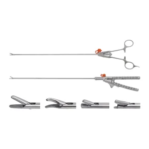 Reusable Medical Laparoscopic Needle Holding Forceps Dissector Grasping Needle Holder Forceps