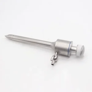 Reusable Stainless Steel Cross Silicone Trocar Instrument for General Surgery