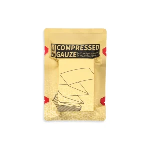 Rhino Rescue Vacuum Sealed Compressed Gauze Hemostatic Gauze Piece Hemostatic Gauze