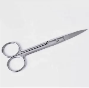 Russian Branded Surgical Stainless Steel 5.5 Inch Eyelid Tape False Lashes Hair Gauze Cutting Scissors