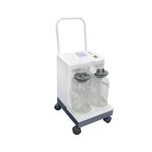 SY I050 3 High Flow Portable Electric Suction Machine with 2 Jars Mobile Surgical Aspirator Vacuum Suction