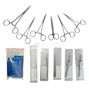 SY X3801 Complete Laparotomy Surgical Instruments Set Medical Stainless Steel Abdominal Surgery Kit for Hospital Operating Room