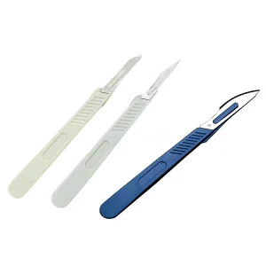 Scalpel Medical Carbon Steel Safety Medical Sterile Disposable Surgical Scalpel