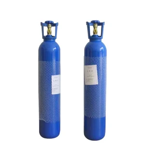 Second Hand Industrial Oxygen Tank 10L 40L 50L High Pressure Gas Cylinders for Welding Shops