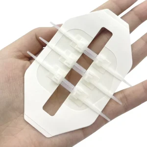 Self Adhesive Wound Dressing Zip Stitch Wound Closure Zipper Device for Minor Cuts Abrasions and Post Operative Wound Care