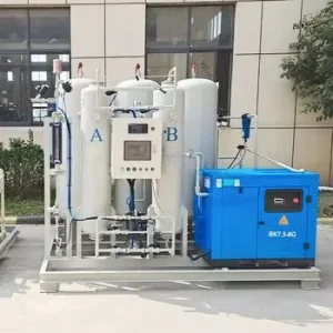 Self Diagnosis Medical Oxygen Production Unit for Unattended Hospital Use