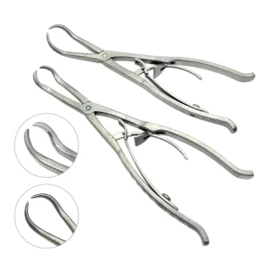Self locking Minimally Invasive Surgical Reduction Forceps 130mm Orthopedics Surgery Instruments