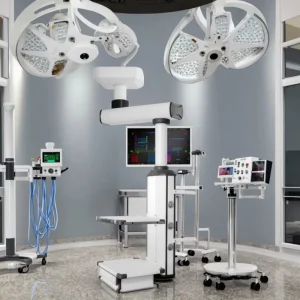 Single Arm Manual Medical Pendant for ICU Surgical Endoscope Ceiling Gas Outlet