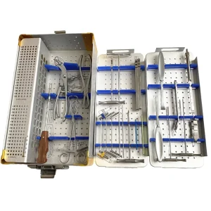 Small Fragment Orthopedic Upper Limb Instrument Kit Steel Manual Power Source Bone Instruments