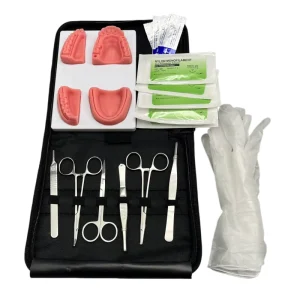 Small Oral Suture Kit Manual Surgical Instrument Set for Medical Student Training Hospital Basis