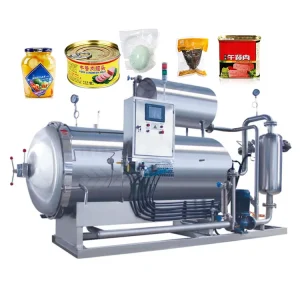 Small Tuna Food and Sausage Bottle Sterilization Pot Retort Can Food Sterilizer Machine