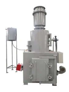 Smokeless Medical Waste Incinerator 20kg-500kg Capacity 99% High Purity Treatment Machine 1 Year Warranty