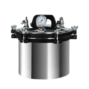 Stainless Steel Autoclave Pressure Steam Sterilizer Customizable 8L Capacity OEM Supported Laboratory Equipment