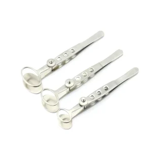 Stainless Steel Chalazion Forceps Ophthalmic Eye Surgical Instrument