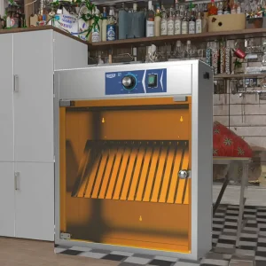 Stainless Steel Commercial Electric Catering Machine UV Lamp Kitchen Knife Sterilizer Cabinet