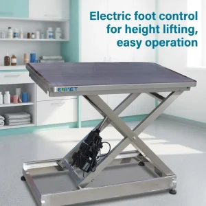 Stainless Steel Electric Lifting Rounded Corner Examination Table