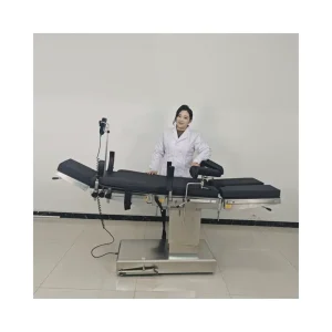 Stainless Steel Electric Surgical Bed for Hospital Equipment Manual for Neurosurgery Orthopedics Clinics
