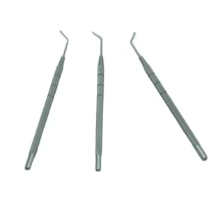 Stainless Steel Intraocular Lens Positioning Hook T shaped Head Round Head