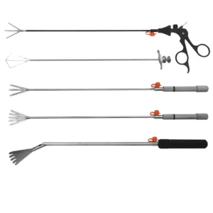 Stainless Steel Laparoscopic Fan Retractor 3 5 Blade Fan Shaped Forceps Surgical Retractor