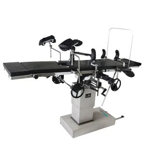 Stainless Steel Manual Hydraulic Operating Table Surgical Table for Hospital General Surgery and Multi Department Use