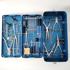 Stainless Steel Manual Spine Instruments Set Cervical Posterior Screw Rod System