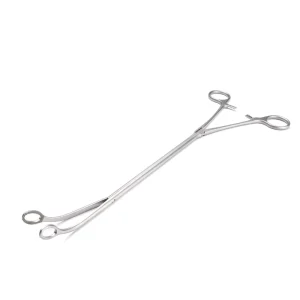Stainless Steel Manual Surgical Forceps Parts Oval Tissue Forceps