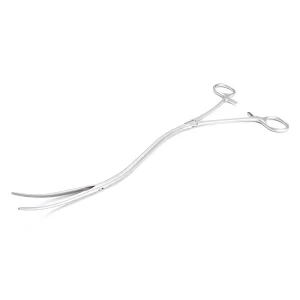 Stainless Steel Manual Thoracoscopic Surgical Instruments Set S-shape Thoracoscope Dissecting Forceps