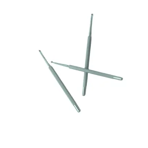 Stainless Steel Meibomian Gland Sharp Spoon Curette Large Medium and Small