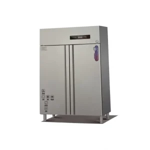 Stainless Steel Smart Commercial Sterilizer Cabinet NSF Certified Energy Star Touchscreen Control High Temperature Steam Ozone