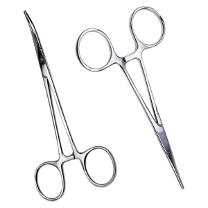 Stainless Steel Surgical Forceps for Bleeding Control