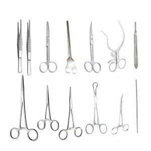 Stainless Steel Surgical Instruments General Surgical Kit Medical Tools for Clinic