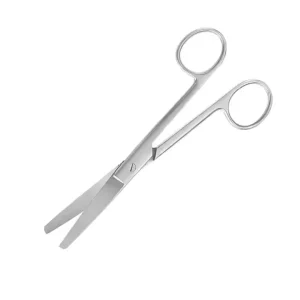 Stainless Steel Surgical Scissors Curved Head Straight Tip Thick Handle Various Sizes Nurses Thread Cutting