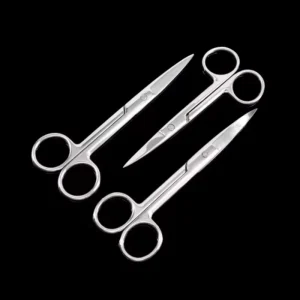 Stainless Steel Surgical Straight Curved Head Steel Bandage Scissors Medical Gauze Bandage Scissors for Nurse Removed Stitches