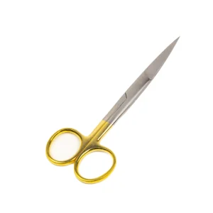 Stainless Steel Titanium Coated Precision Suture Stitch Scissors Micro Eye Surgical Instruments Medical Tool ISO13485