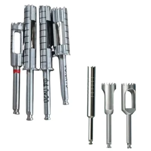 Stainless Steel Trephine Drill Kit for Bone & Tissue Management