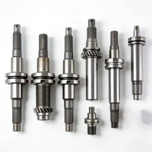 Stainless Steel Turn Mill Composite Shafts With Keyway Thread Spline Custom OEM