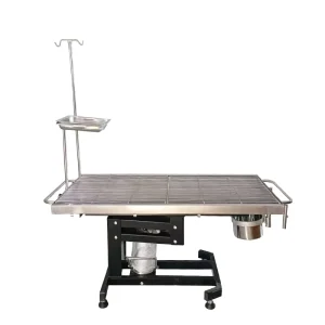 Stainless Steel Veterinary Surgical Instrument Table Operating Bed for Pet Animal Surgery Vet Operating Table