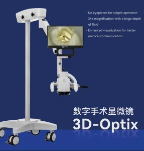 Stand Medical Operation Microscope Surgical Microscope for ENT Dental and Ophthalmic Clinical