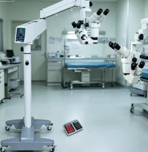 Stepless Zoom Surgical Microscope for Ophthalmology and Urology