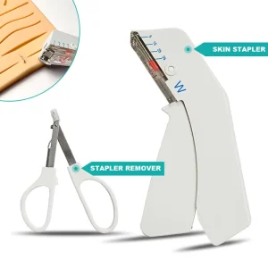 Sterile Portable Efficient Disposable Manual CE Certified Medical Skin Stapler Surgical Staples